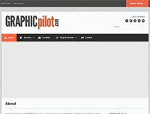 Tablet Screenshot of graphicpilot.com